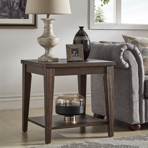 Loon Peak® Pelton 23.75'' Tall End Table Wayfair